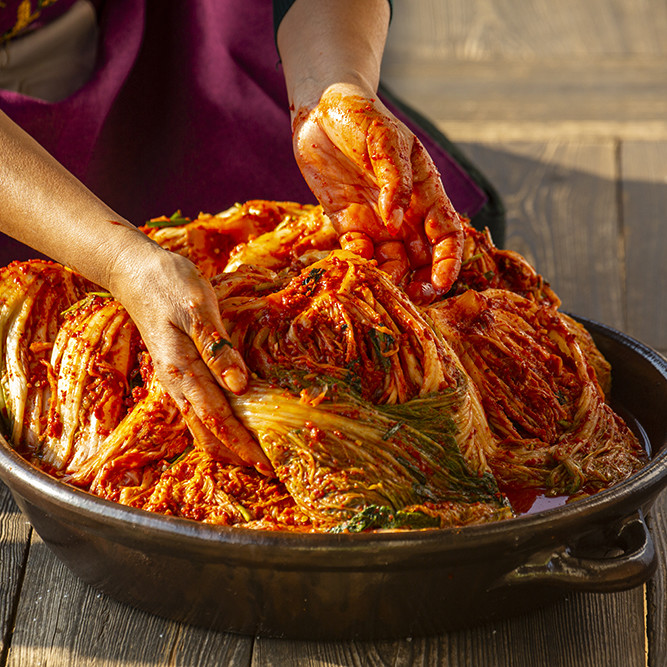 Kimchi Making